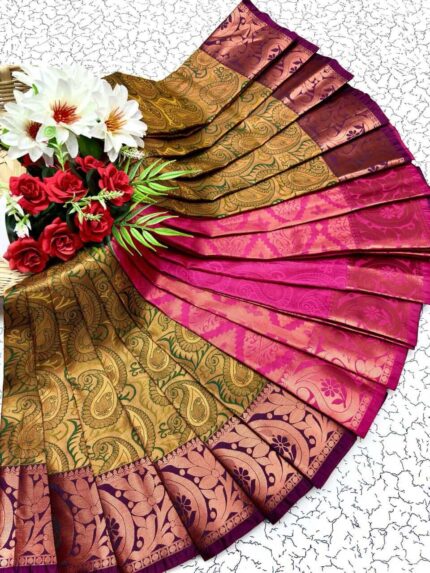 Royal Pink Purple Gold