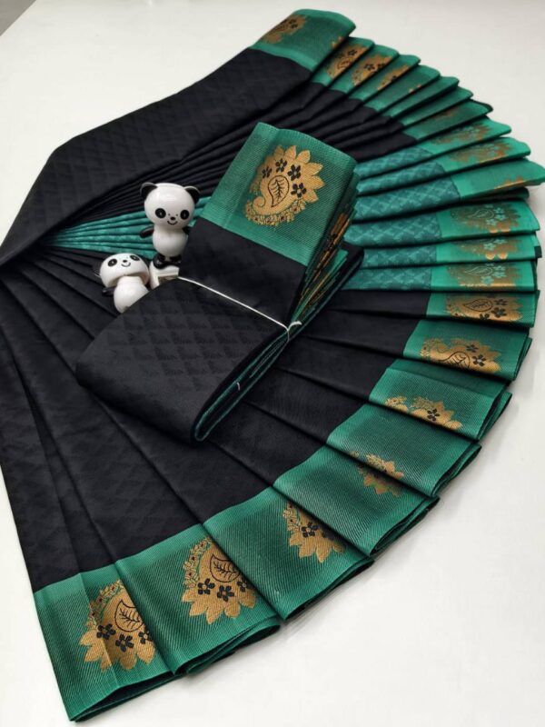 3d Embossed Art Silk Sarees 2