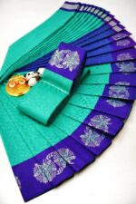3d Embossed Art Silk Sarees 4