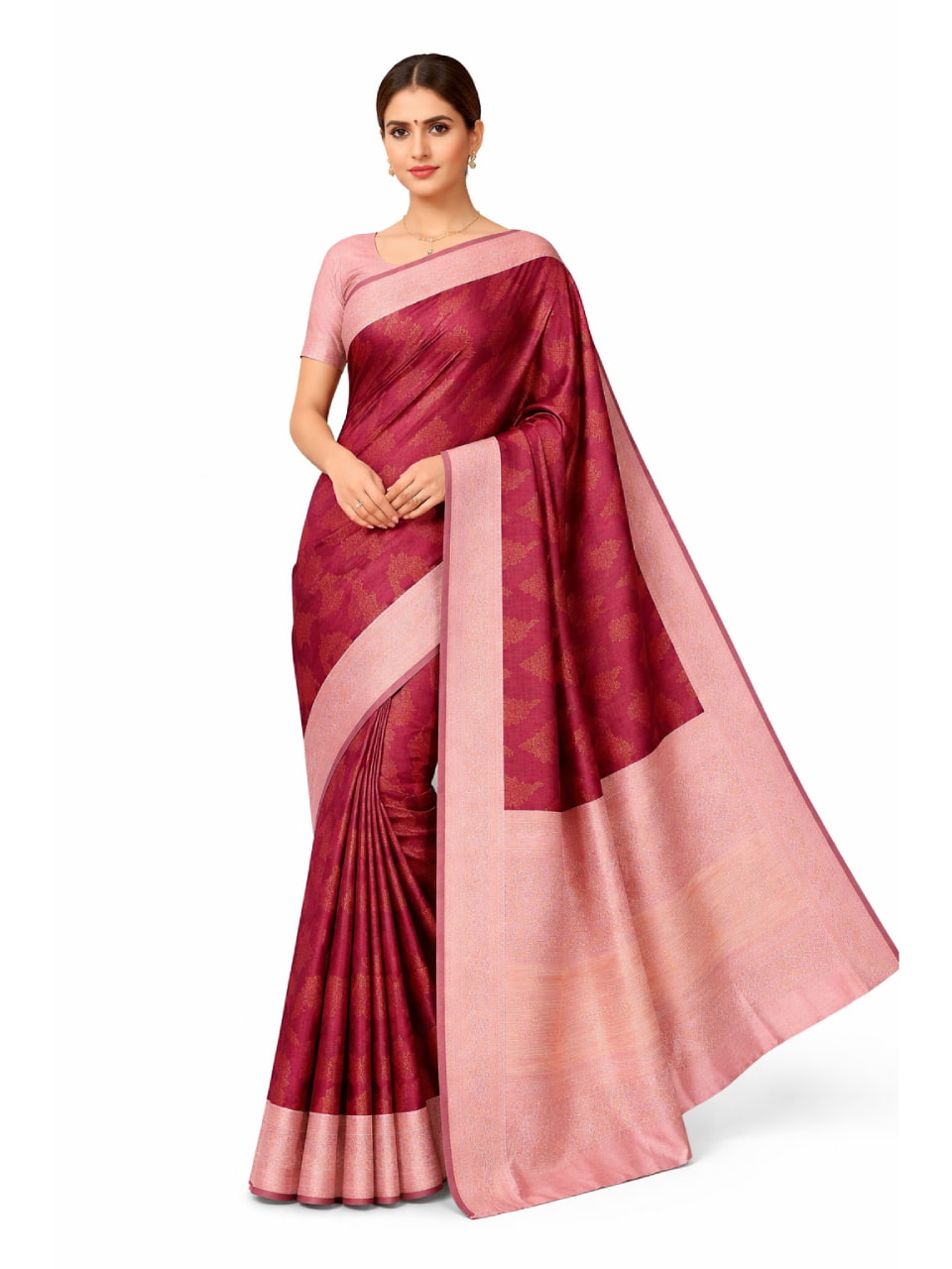 banarasi-silk-party-wear-saree Banarasi Silk Party Wear Saree