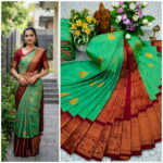Big Border Korvai Silk Saree