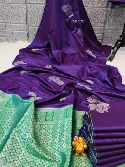 Borderless Soft Silk Sarees