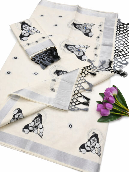 Buy Kerala Cotton Saree price