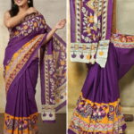 Buy Mulmul Cotton Saree Online
