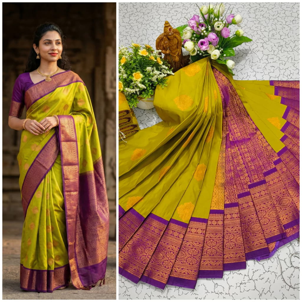 copper-zari-soft-silk-saree Copper Zari Soft Silk Saree