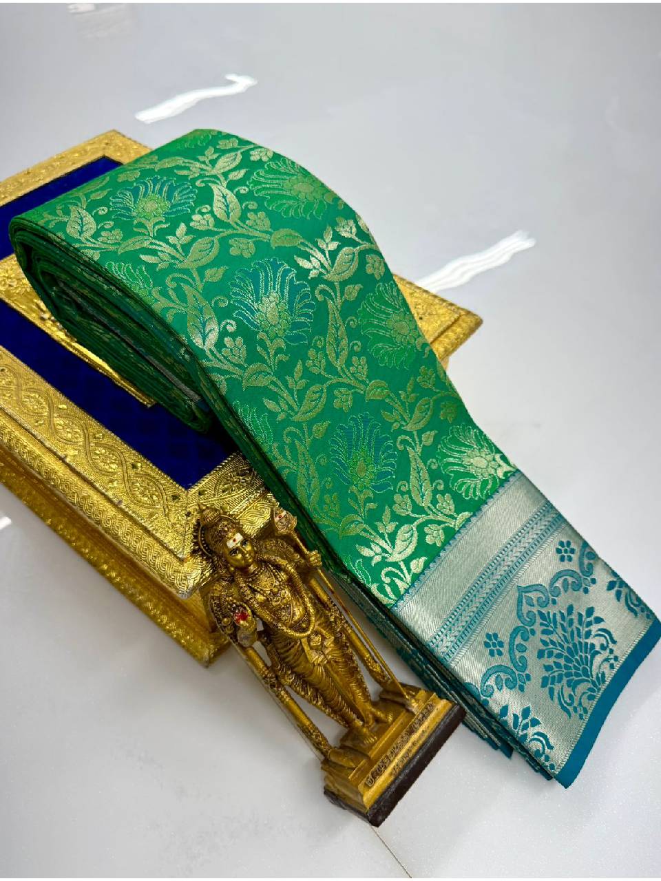 electric- jackquard - silk -saree 3 (1) Electric Jackquard Silk Saree 3 1