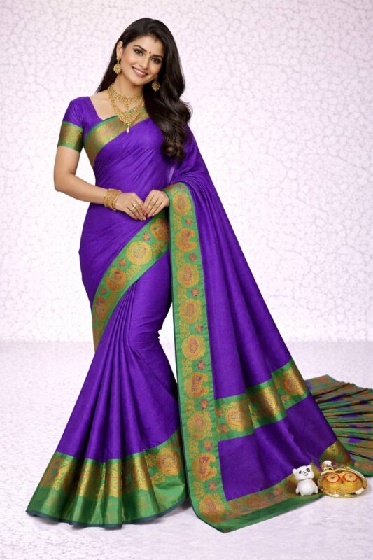 Emberald Art Silk Saree Online 1 2 1