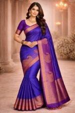Embossed Art Silk Sarees Online 1