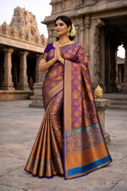 Latest Wedding Saree 1 2 1