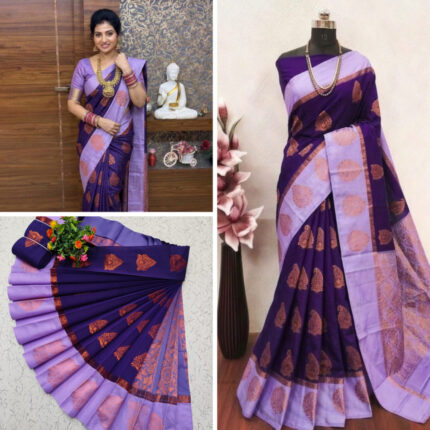 Party Wear Cotton Silk Sarees