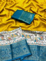 Saraswati Puja Festival Saree
