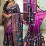 Shop Dola Fancy Self Border Sarees Online