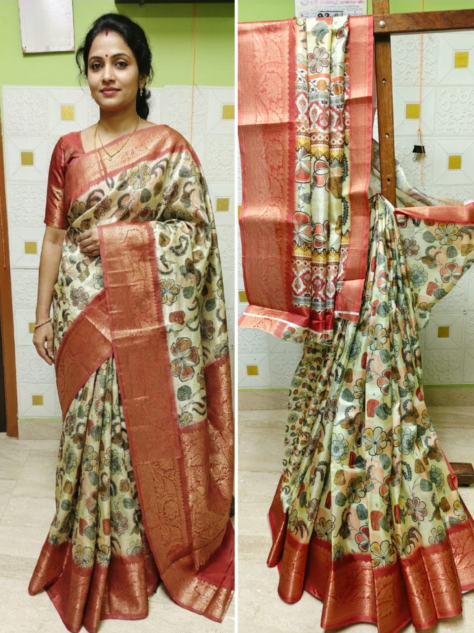 soft-silk-dola-fancy-border-sarees Soft Silk Dola Fancy Border Sarees