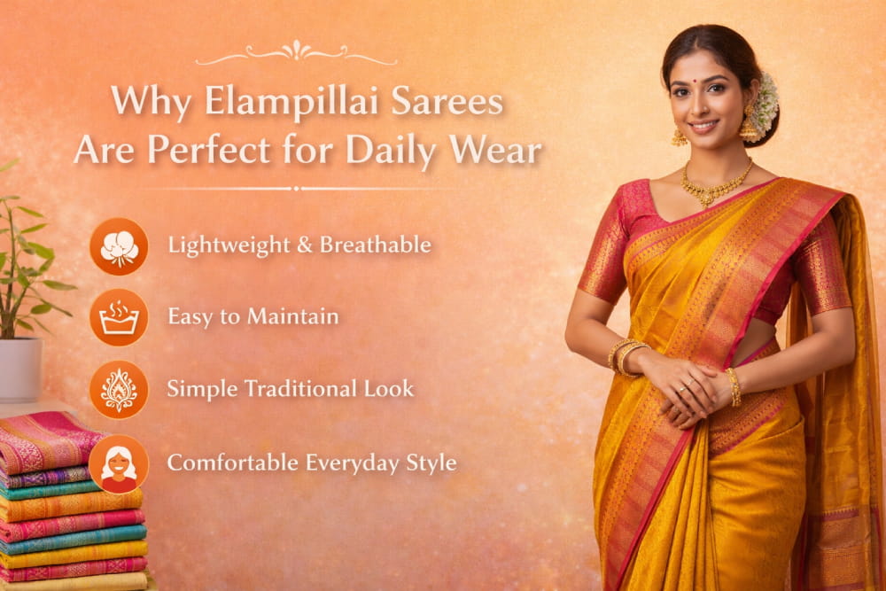 Sarees Perfect For Daily Wear